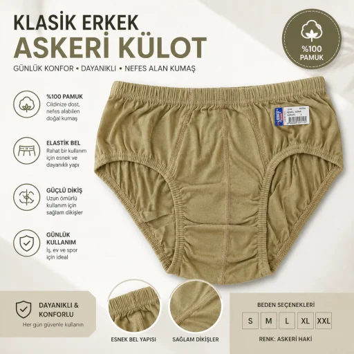 Asker Külot (Haki) — Pamuklu Klasik
