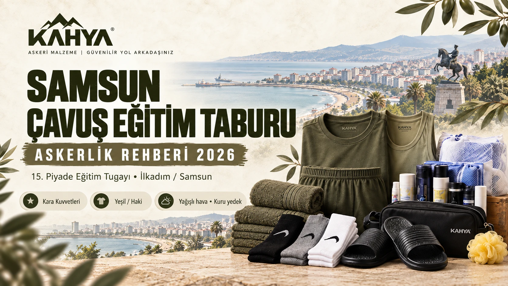 Samsun Çavuş Eğitim Taburu askerlik rehberi 2026